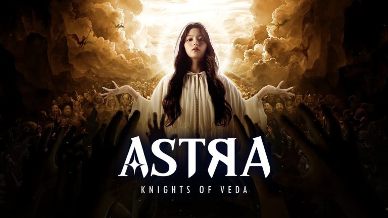 K-pop Band Produkční společnost BTS HYBE uvádí novou ASTRA: Knights of Veda PV