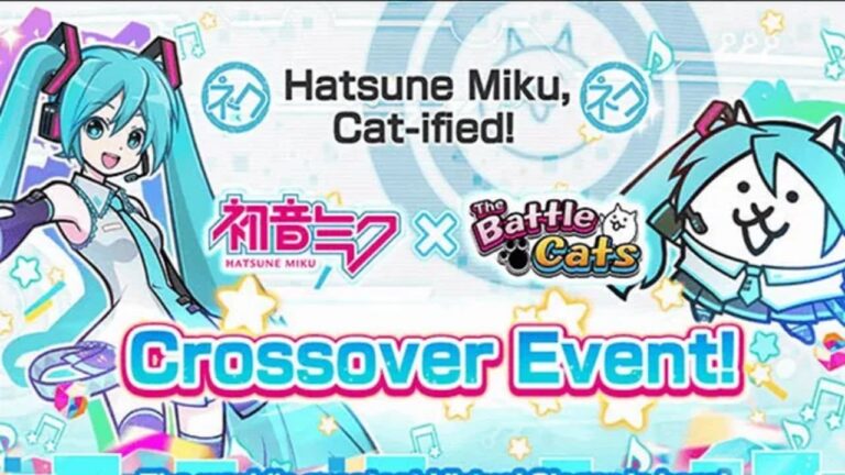 Catified Again!  Crossover Battle Cats x Hatsune Miku začíná dnes