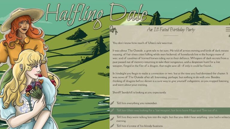 Arkána ve světě Hobita?  Je to Halfling Dale, nová výpravná hra pro Android!