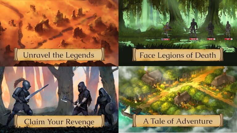 Roguelike Adventure RPG Obsidian Knight RPG kapky na Android s PvP bitvami