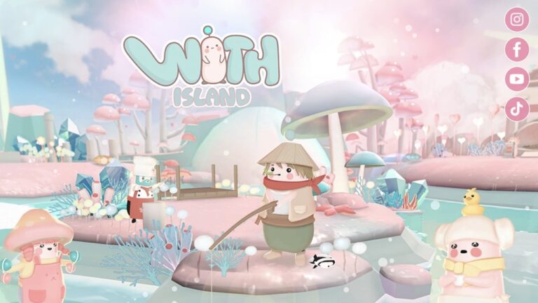 WITH Island je odpočinková hra, kde si pohladíte obří velrybu