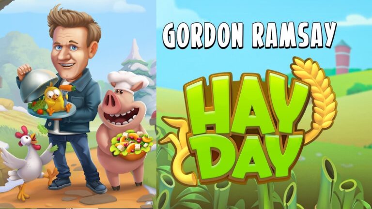 Slavný šéfkuchař Gordon Ramsay vyměňuje kuchyně pro farmy na akci Hay Day