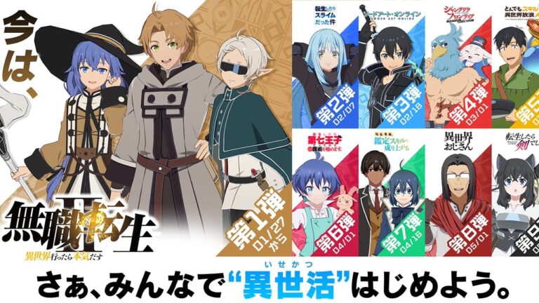 ISEKAI∞Isekai je nový RPG s devíti anime světy, který se má prozkoumat při spuštění