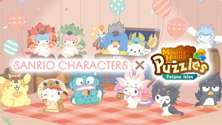 Hádanky Monster Hunter: Felyne Isles X Sanrio Collab je plný avatarů Cinnamoroll