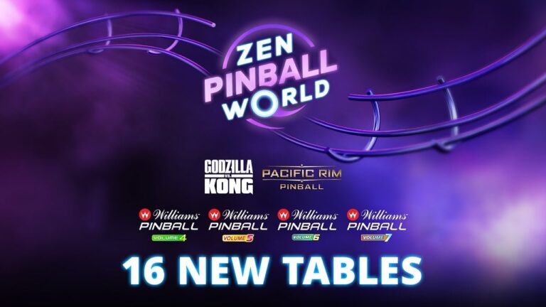 Zen Pinball World přidává 16 nových tabulek rozložených na třech balíčcích