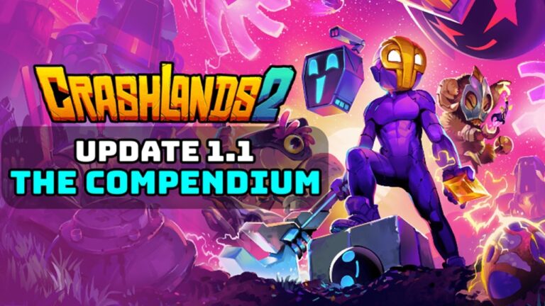 Crashlands 2 zavádí aktualizaci 1.1 a přináší zpět kompendium