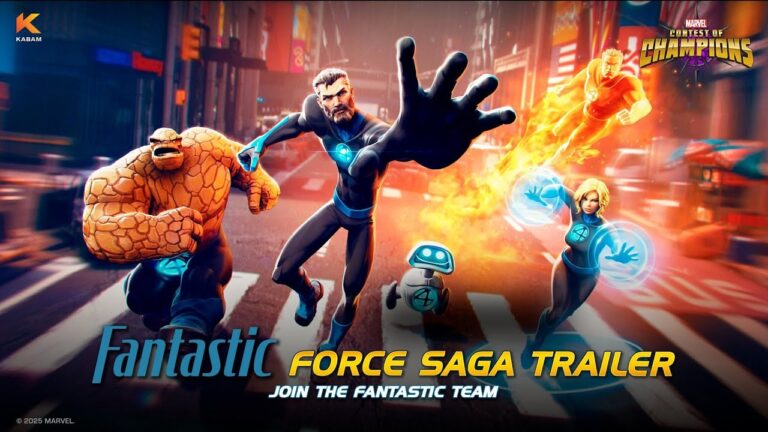 Marvel Contest of Champions upustí novou aktualizaci s Fantastickou čtyřkou: První kroky