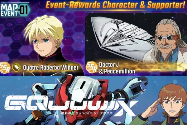 SD Gundam G Generation Eternal Drops Svazek 1 mapové události