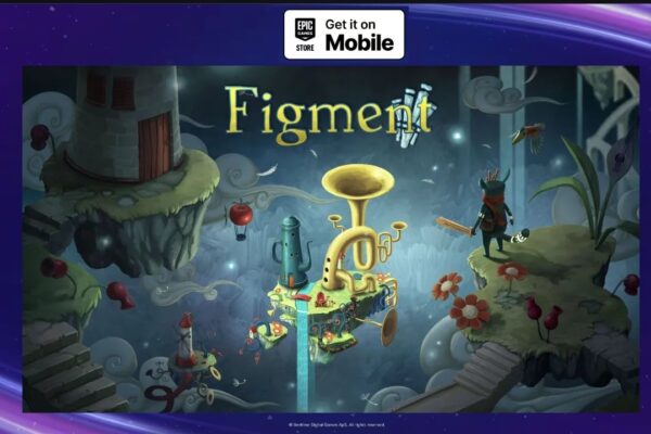 Figment Platzzzle Platzles Platformer je bezplatná hra v tomto týdnu v mobilním obchodě Epic Games