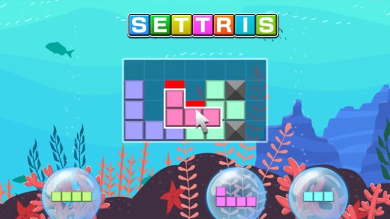 Settris je podvodní tematika tetris, nyní na Androidu