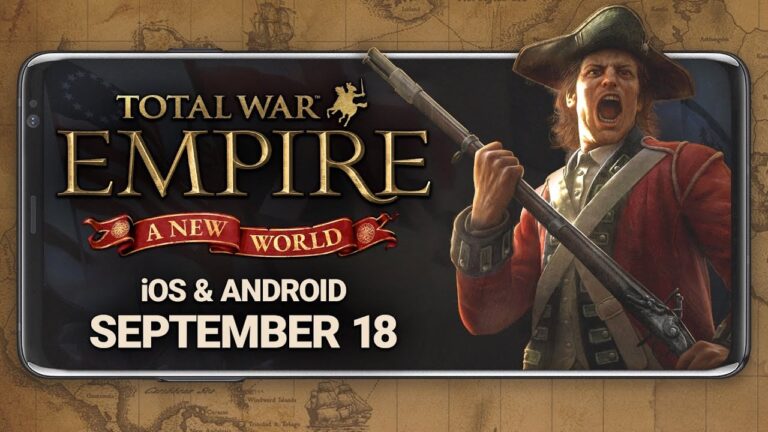 Total War: Empire-Nový svět je expanze pouze pro mobily, která brzy klesá!