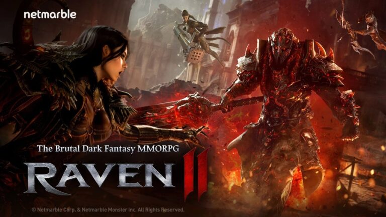 Brutal Dark Fantasy MMORPG Raven2 Lands na Androidu