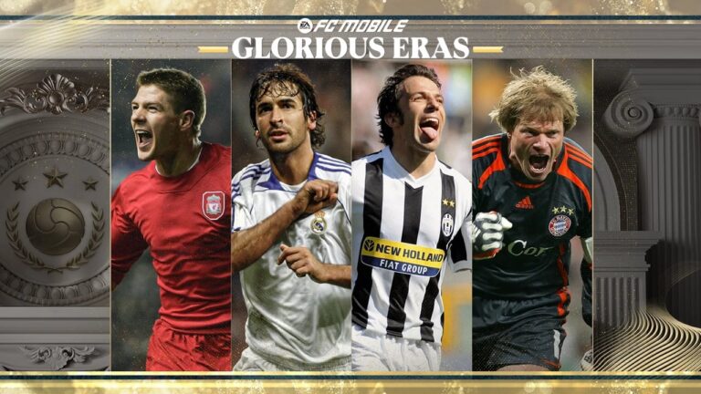 FC Mobile odstartuje slavné éry, které oslavují čtyři největší fotbalové kluby!