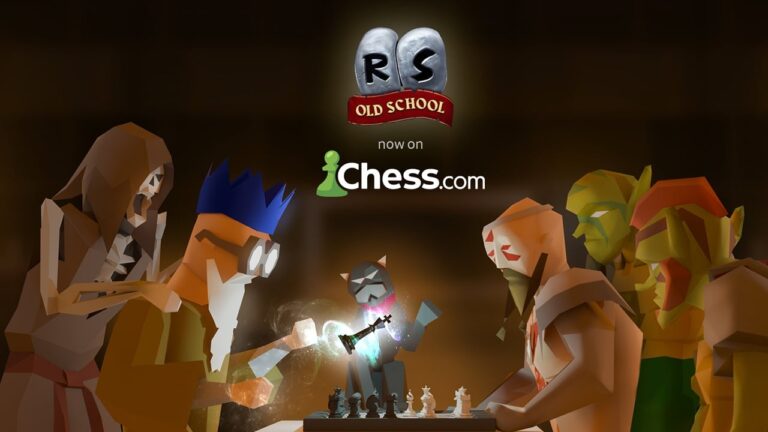 Old School RuneScape se spojil s Chess.com a vytvořili jedinečný crossover!