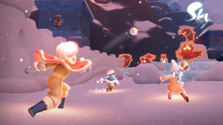 Postavte si svého vlastního sněhuláka ve hře Letošní dny svátku na obloze: Děti světla