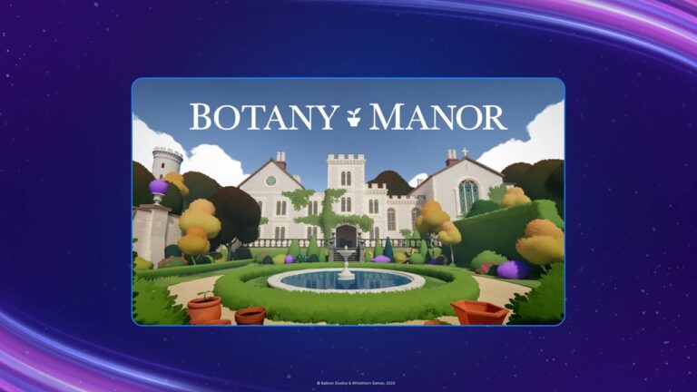 Epic Games Store poprvé nabízí PC hru Botany Manor zdarma na mobilu